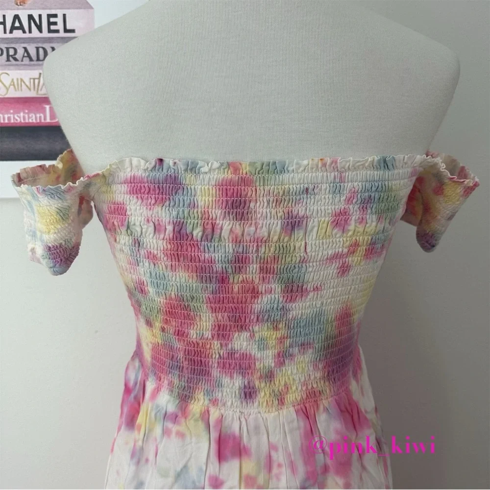 ⬇️REDUCED❗️Area Stars Kaia Tie Dye Smock Maxi Dress - Picture 12 of 17